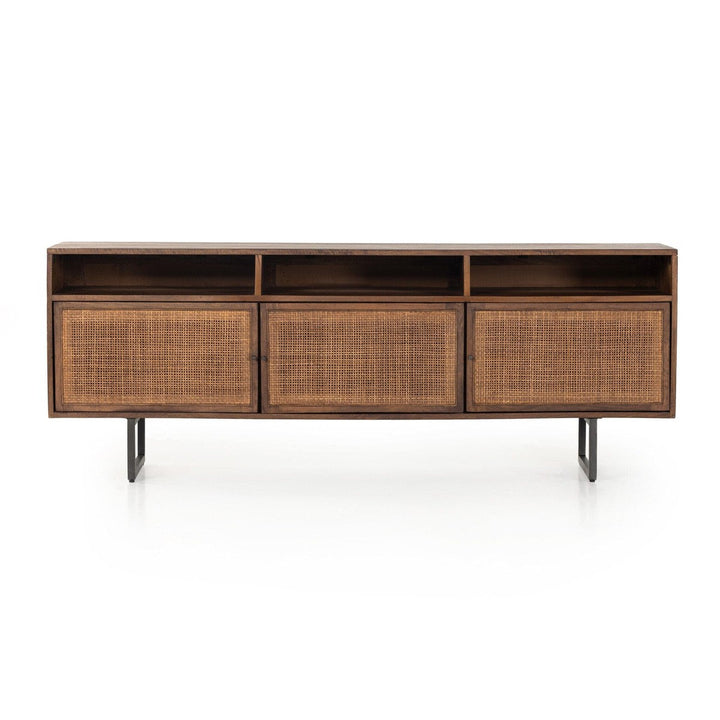 Camden Media Console - Brown Wash