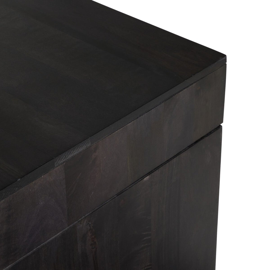 Monterey Desk - Black Wash W/ Black Cane