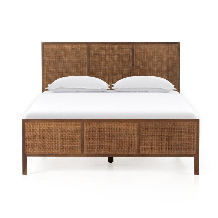 Sophia Bed - Brown Wash - Queen