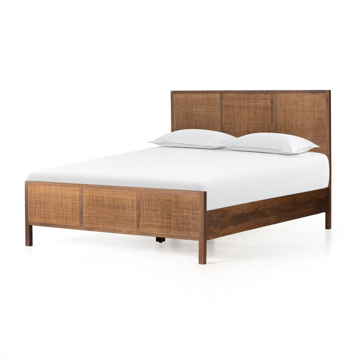 Sophia Bed - Brown Wash - Queen