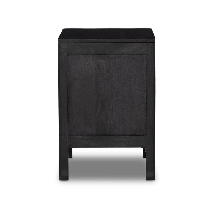 Paisley Right Nightstand - Black Wash