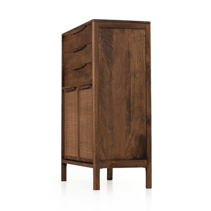 Sophia Tall Dresser - Brown Wash