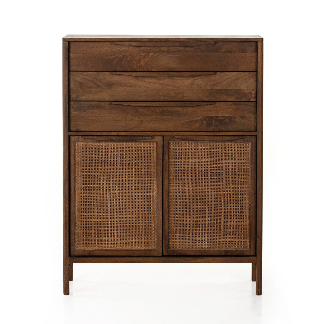 Sophia Tall Dresser - Brown Wash