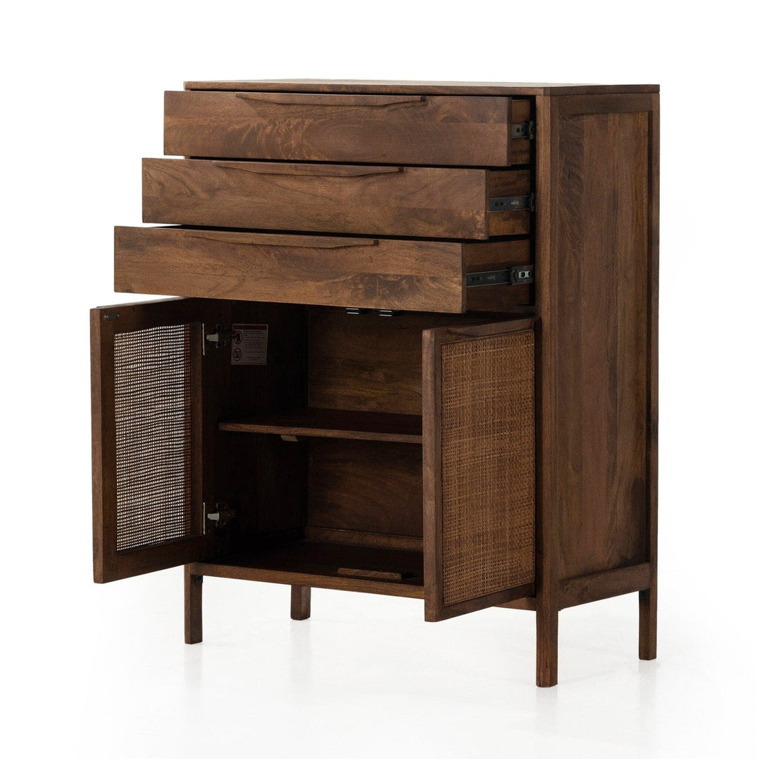 Sophia Tall Dresser - Brown Wash