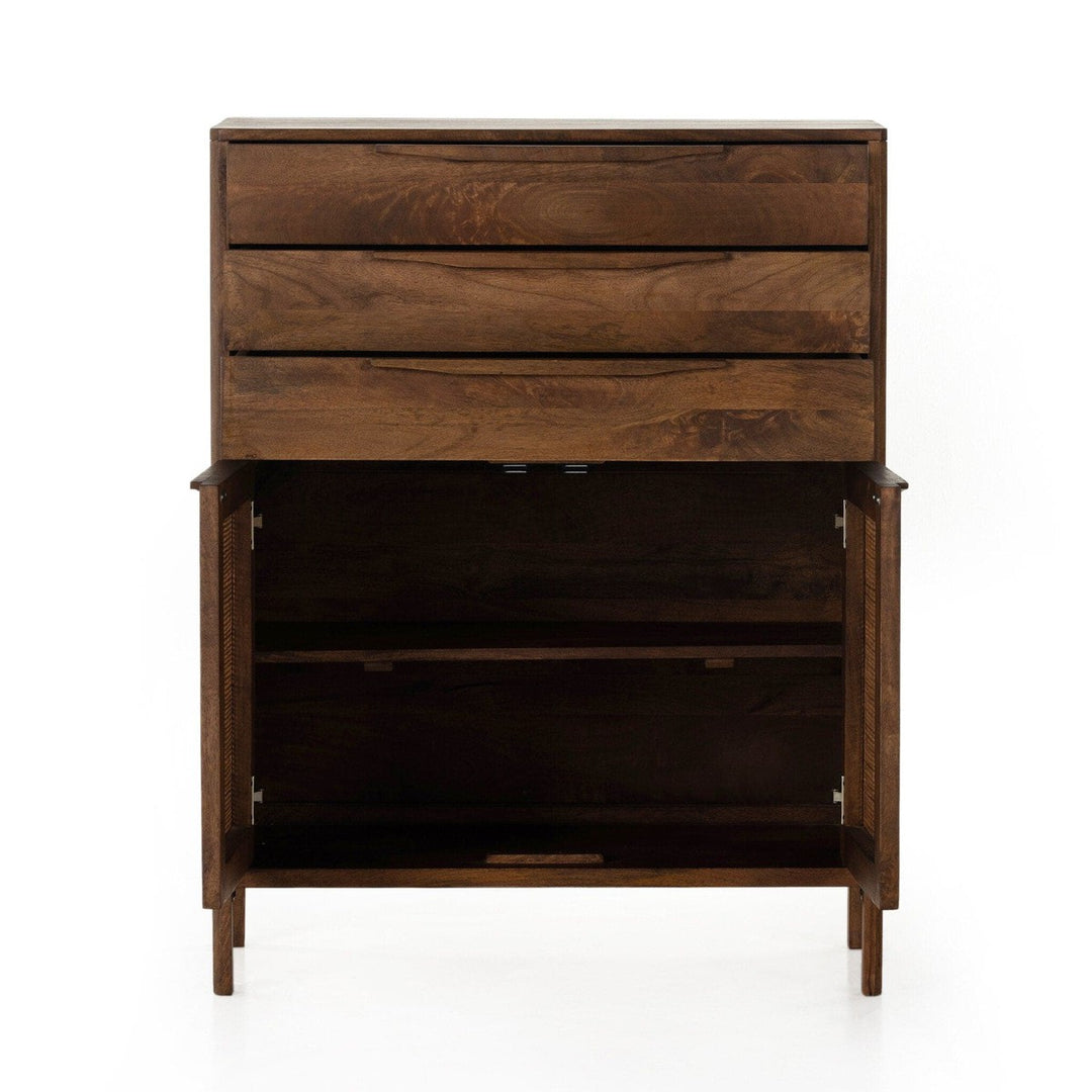 Sophia Tall Dresser - Brown Wash