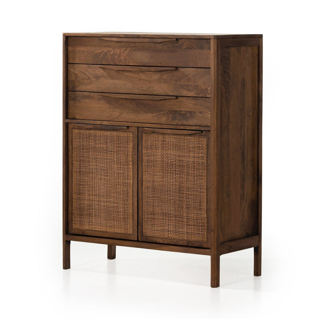 Sophia Tall Dresser - Brown Wash