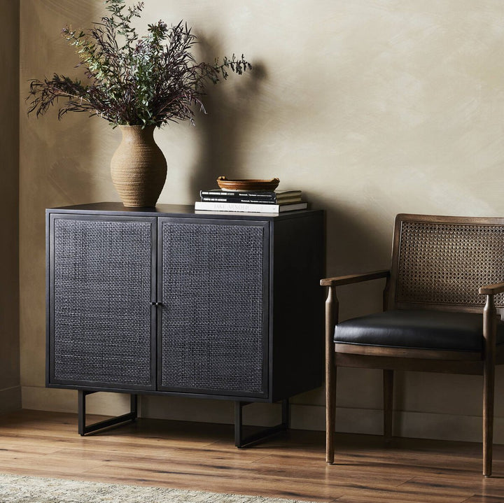 Monterey Small Cabinet - Black Wash