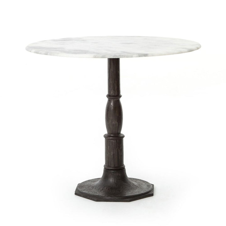 Dining Tables Lucy Bistro Table - 36" - White Marble
