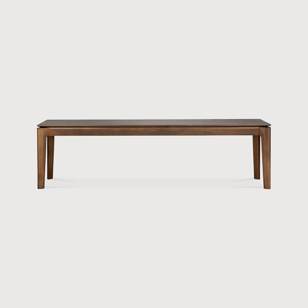 Bok Bench - 65.5 in, Teak brown view