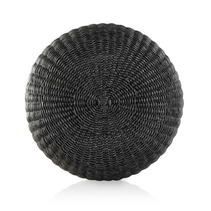 Orion Outdoor Accent Stool - Vintage Coal