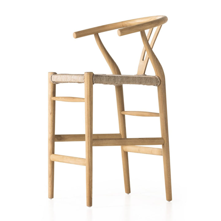 Modelo Bar + Counter Stool - Counter Stool - Washed Sungkai - None