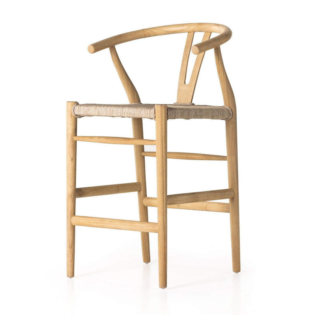 Modelo Bar + Counter Stool - Counter Stool - Washed Sungkai - None