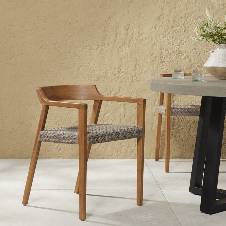 Elise Outdoor Dining Chair - Sandy Beach