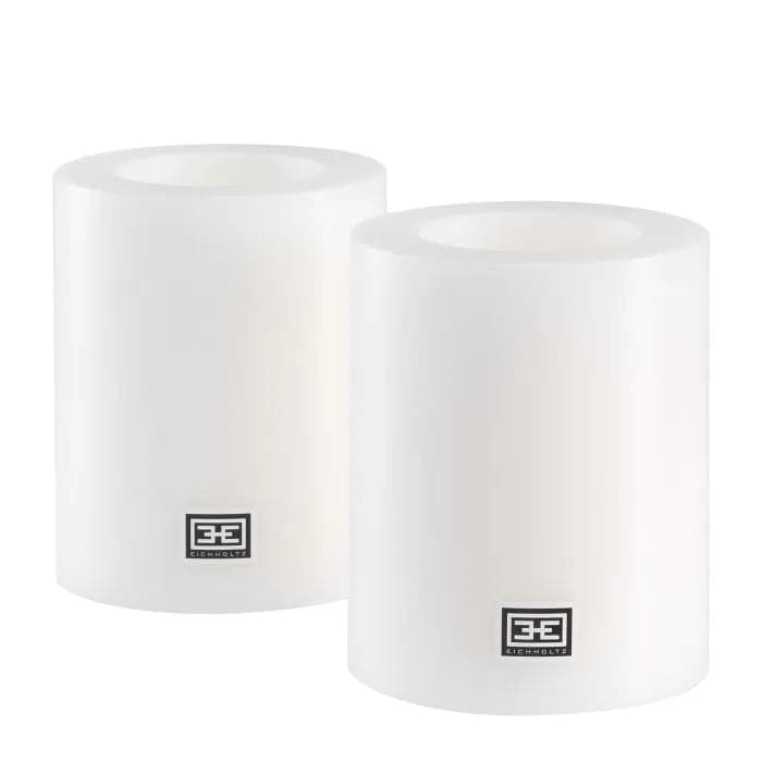 Artificial Candle ø 10 x H. 12 cm Set of 2-Eichholtz-EICHHOLTZ-106945-Decor-2-France and Son