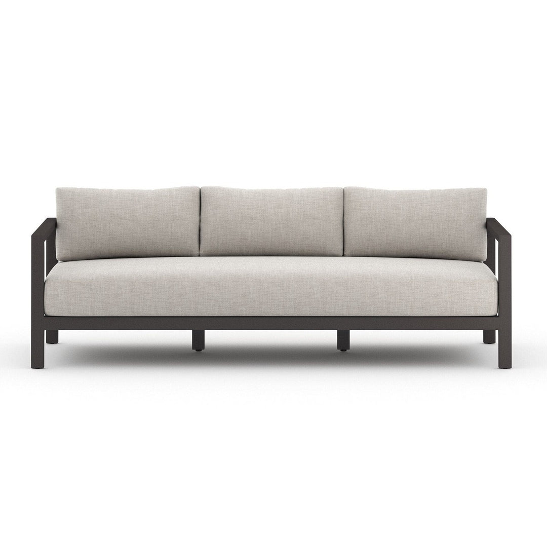 Santa Fe Outdoor Sofa, Bronze - Venao Grey