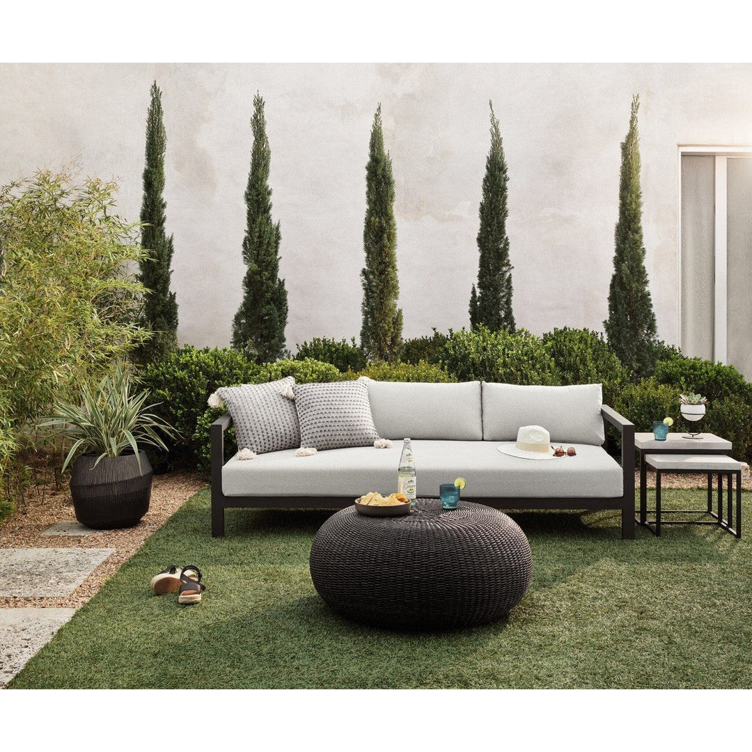 Santa Fe Outdoor Sofa, Bronze - Venao Grey