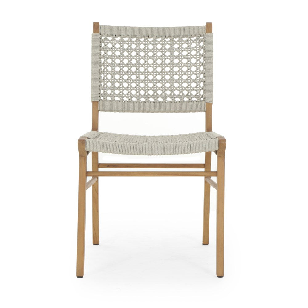 Delmar Outdoor Dining Chair-Four Hands-FH-JSOL-031A-Outdoor Dining ChairsWashed Brown-Fsc-12-France and Son