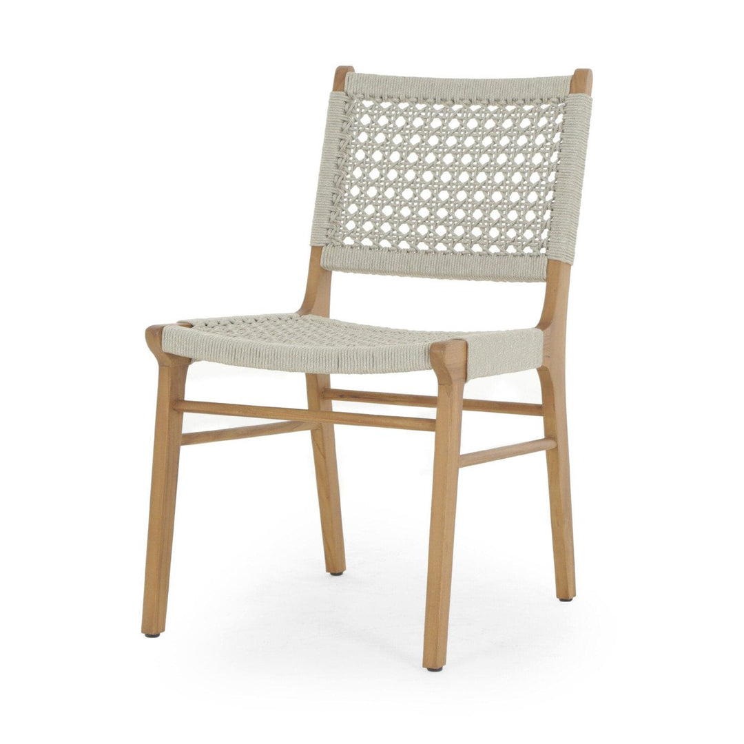 Declan Outdoor Dining Chair - Ivory Rope