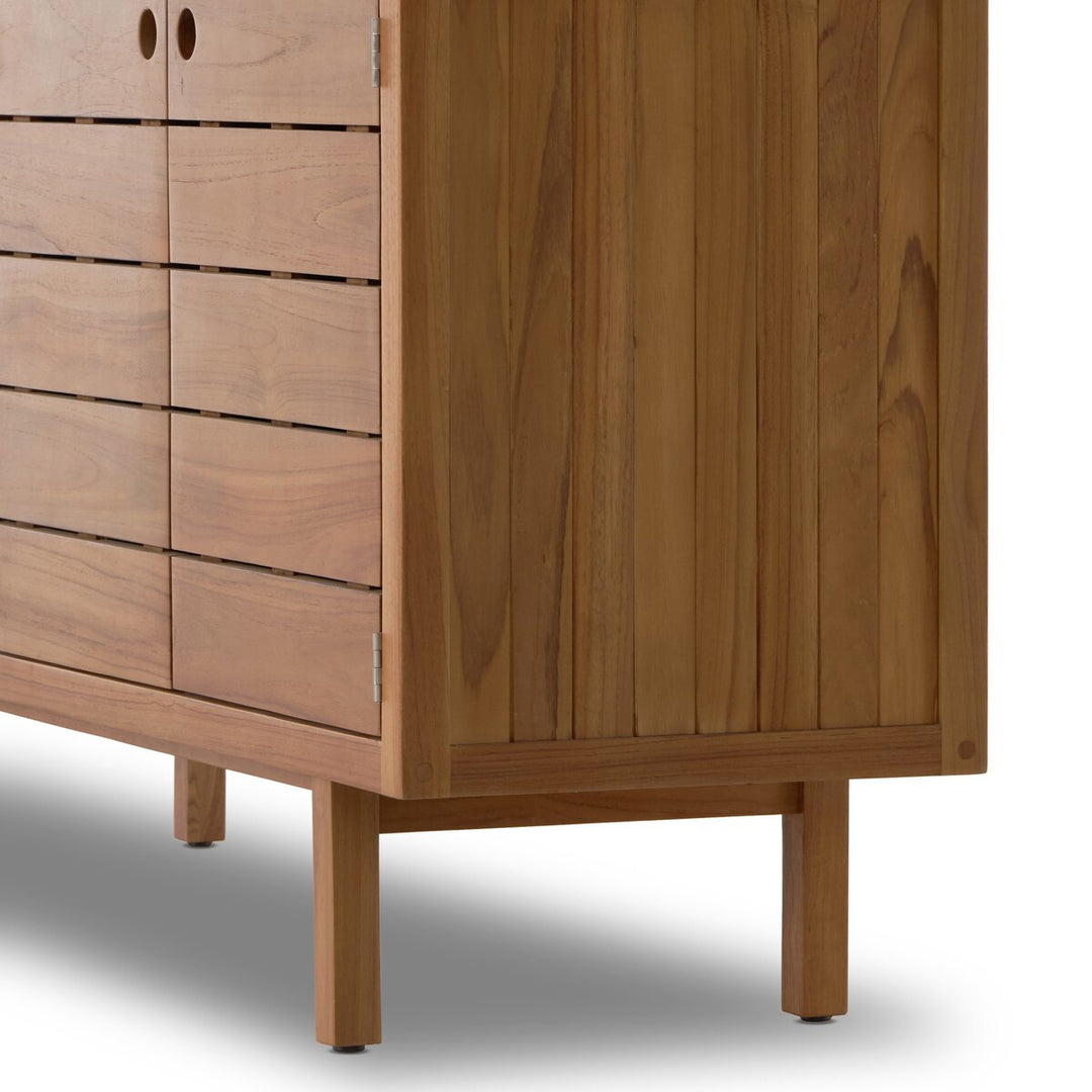 Lola Outdoor Sideboard - Natural Teak