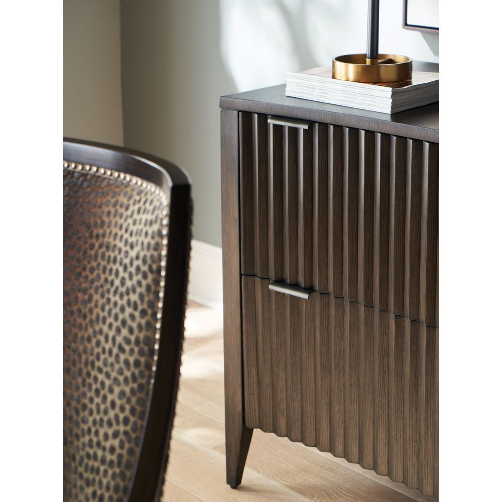 Jasper File Chest - Dark Brown
