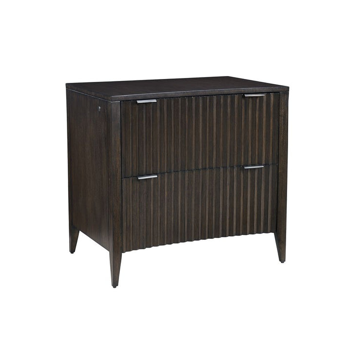 File Storage Jasper File Chest - Dark Brown