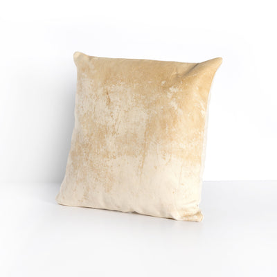 Modern Cowhide Pillow-Four Hands-FH-107162-006-DecorNatural Brown-20X20"-1-France and Son