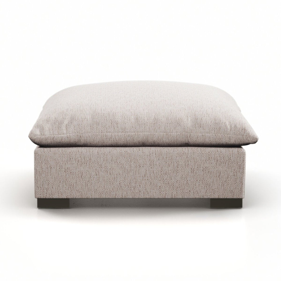 Build Your Own: Edgewood Sectional - Ottoman - Bayside Pebble