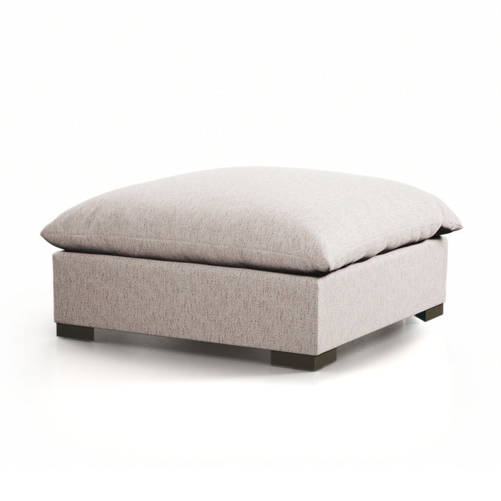 Build Your Own: Edgewood Sectional - Ottoman - Bayside Pebble