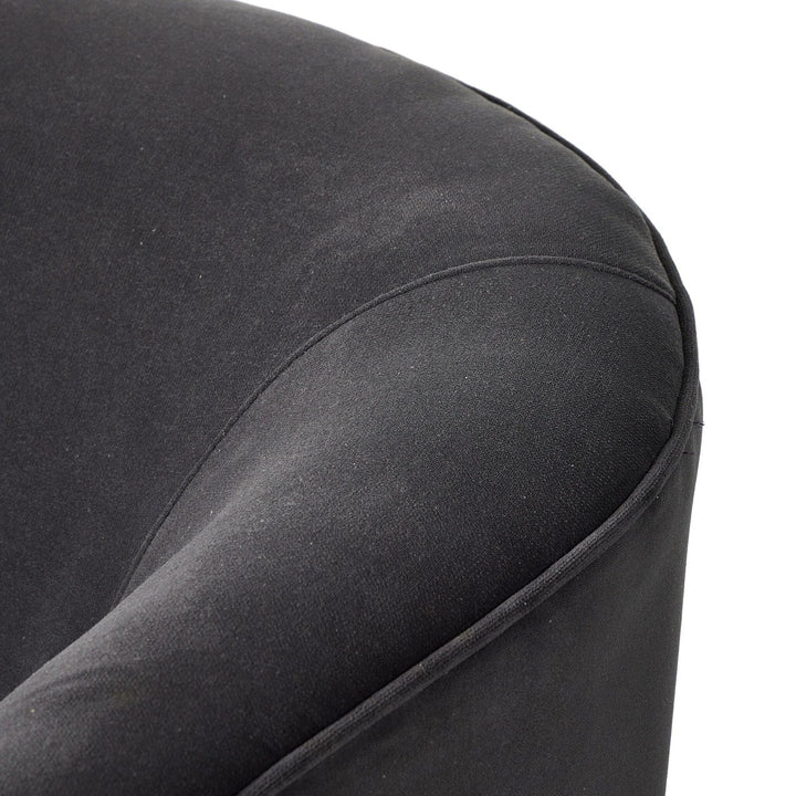 Maya Swivel Chair - Henry Charcoal