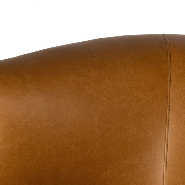 Maya Swivel Chair - Osorno Camel