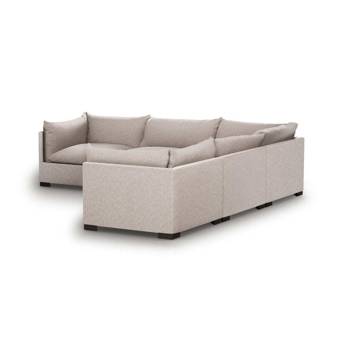 Weston 5-Piece Sectional - Bayside Pebble