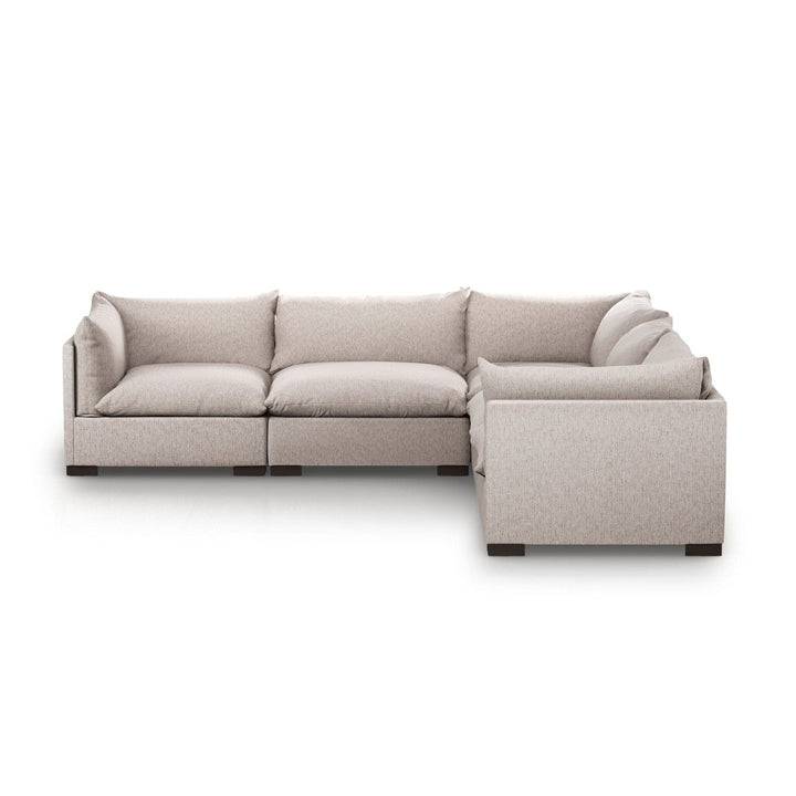 Weston 5-Piece Sectional - Bayside Pebble