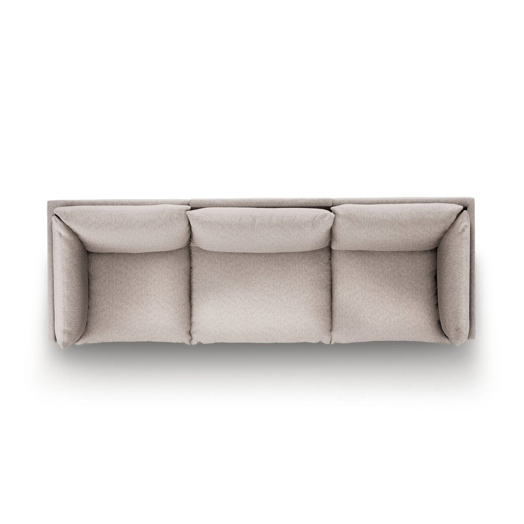 Edgewood 3-Piece Sectional - 3-Piece Sectional Sofa - 117" - Bayside Pebble