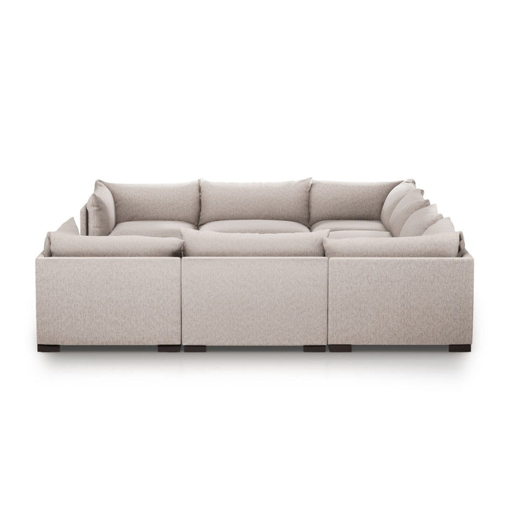 Weston 8-Piece Sectional - Bayside Pebble - Without Ottoman