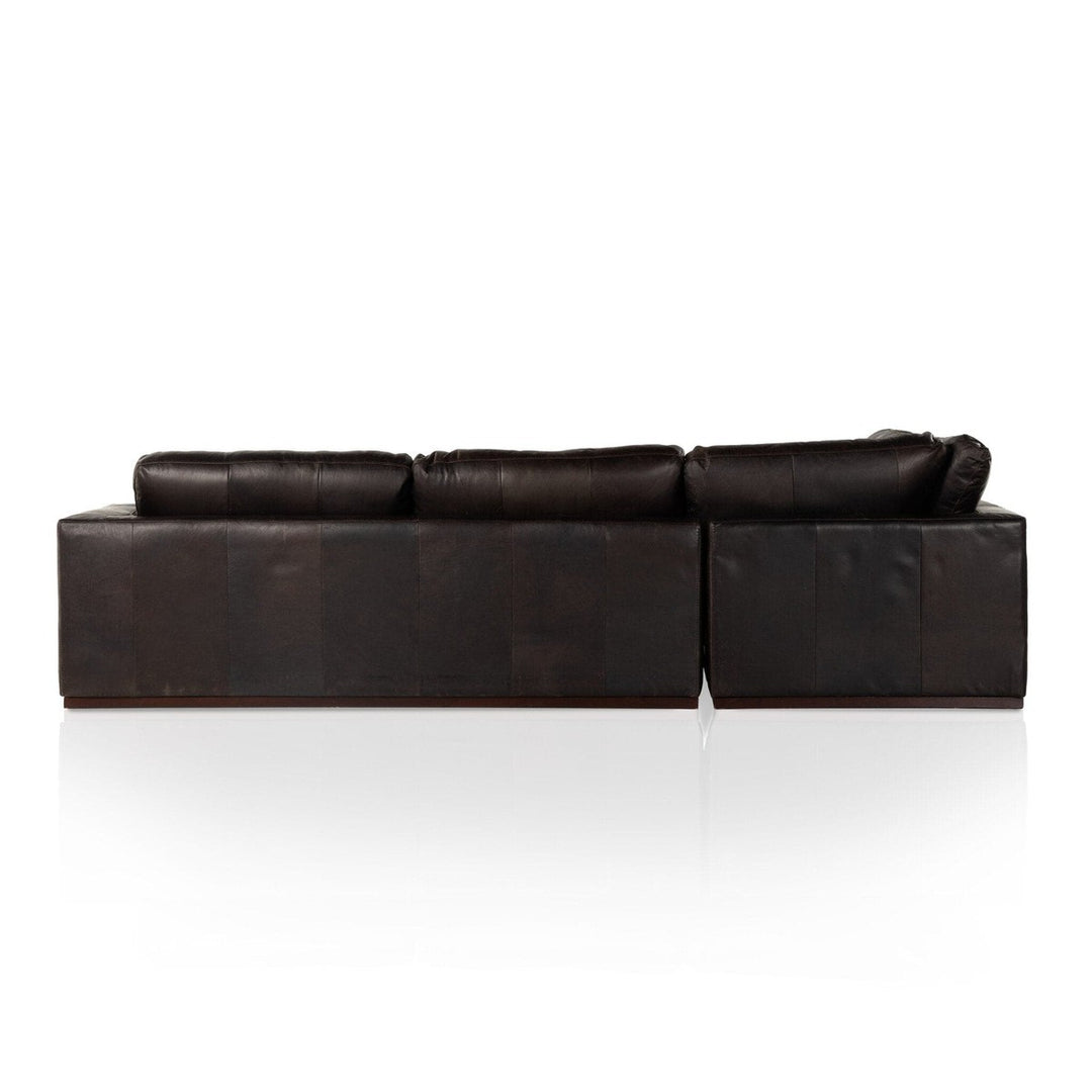 Colton 3-Piece Sectional - Heirloom Cigar - Without Ottoman