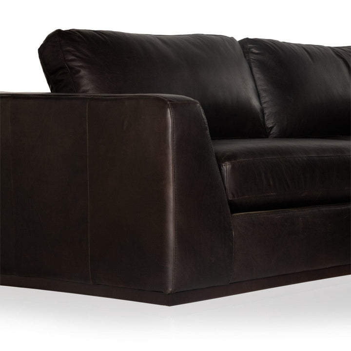 Colton 3-Piece Sectional - Heirloom Cigar - Without Ottoman