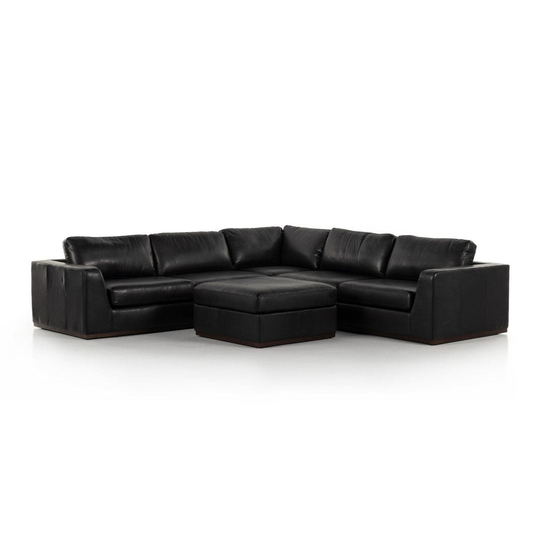 Colton 3-Piece Sectional - Heirloom Black - With Ottoman