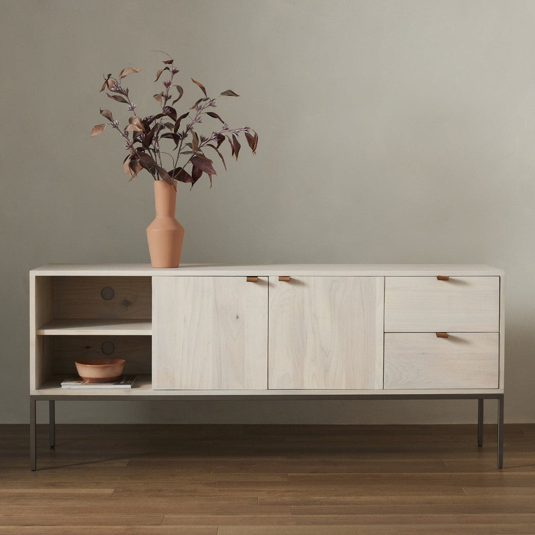 Troy Media Console - Dove Poplar