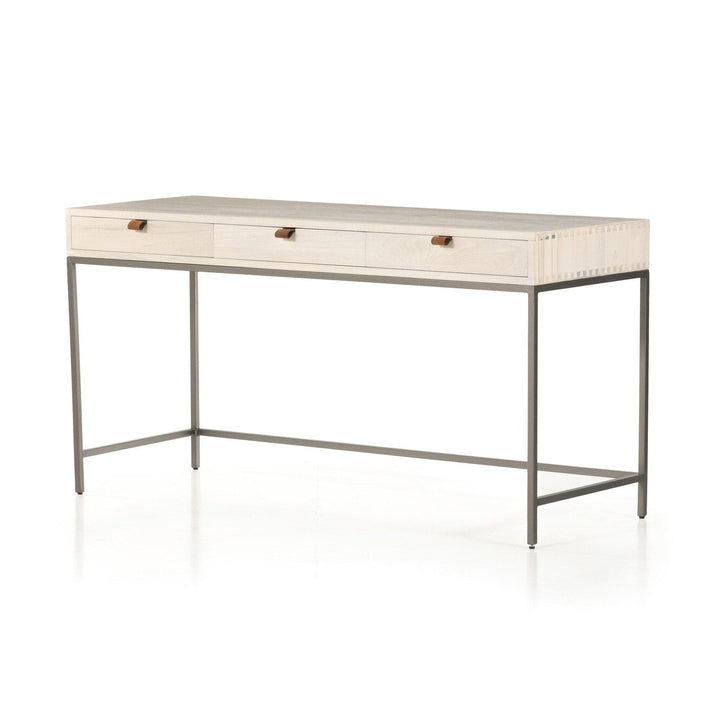 Troy Modular Writing Desk - Dove Poplar