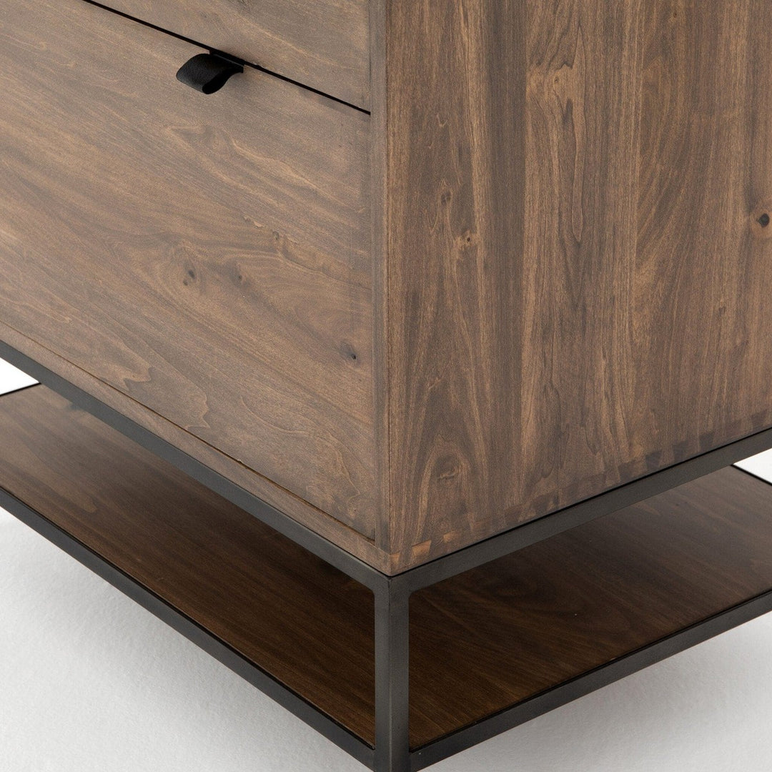 Troy Modular Filing Cabinet - Auburn Poplar