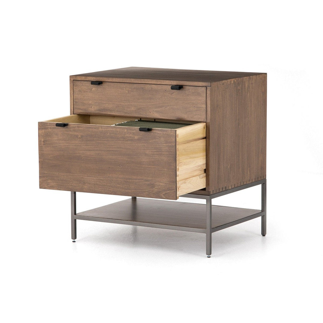 Troy Modular Filing Cabinet - Auburn Poplar