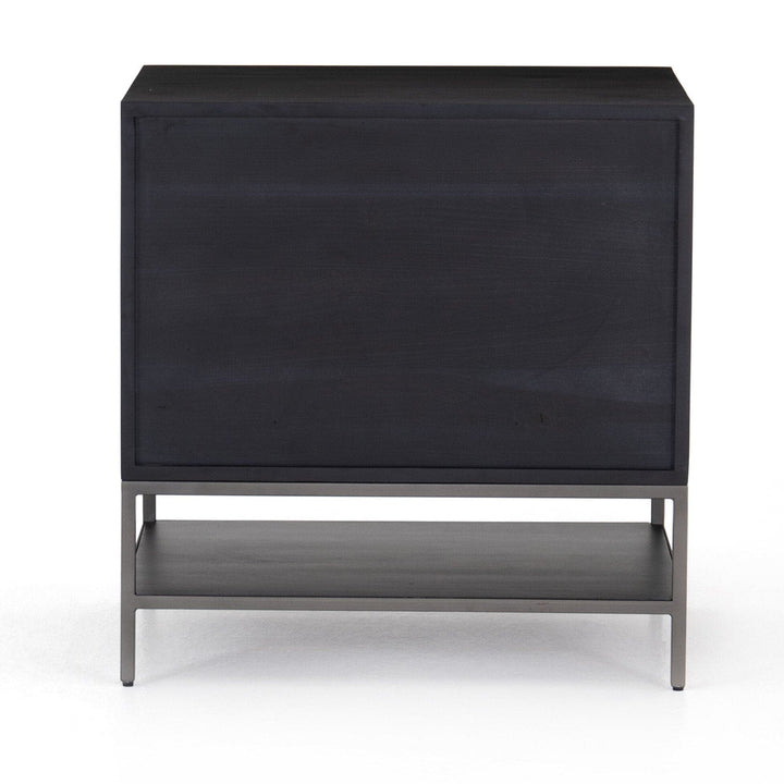 Troy Modular Filing Cabinet - Black Wash Poplar