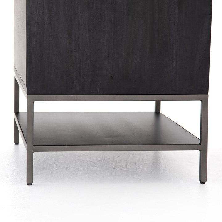 Troy Modular Filing Cabinet - Black Wash Poplar