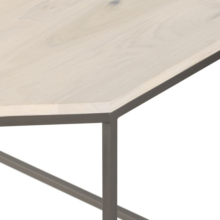 Troy Modular Corner Desk - Natural Iron