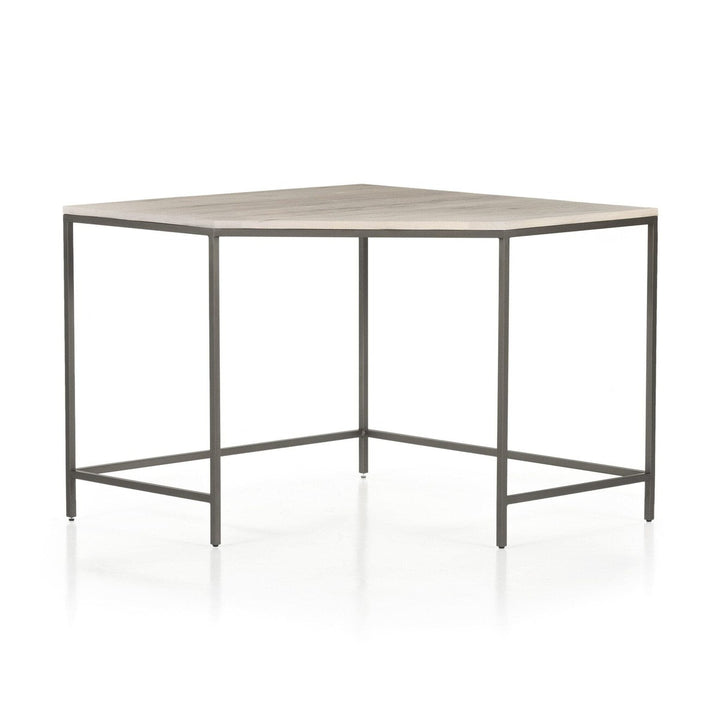 Troy Modular Corner Desk - Natural Iron