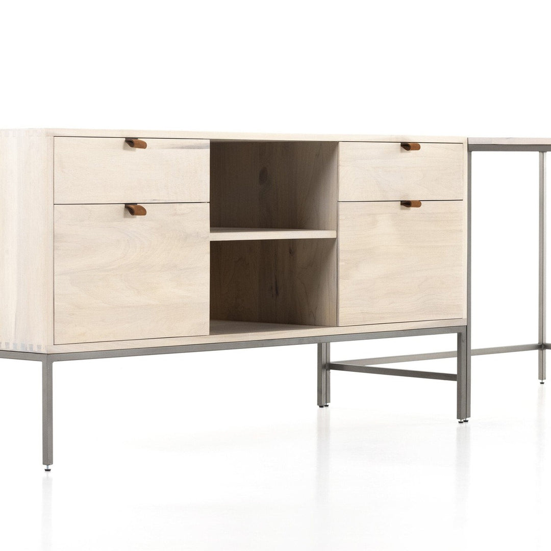 Troy Desk System - Dove Poplar