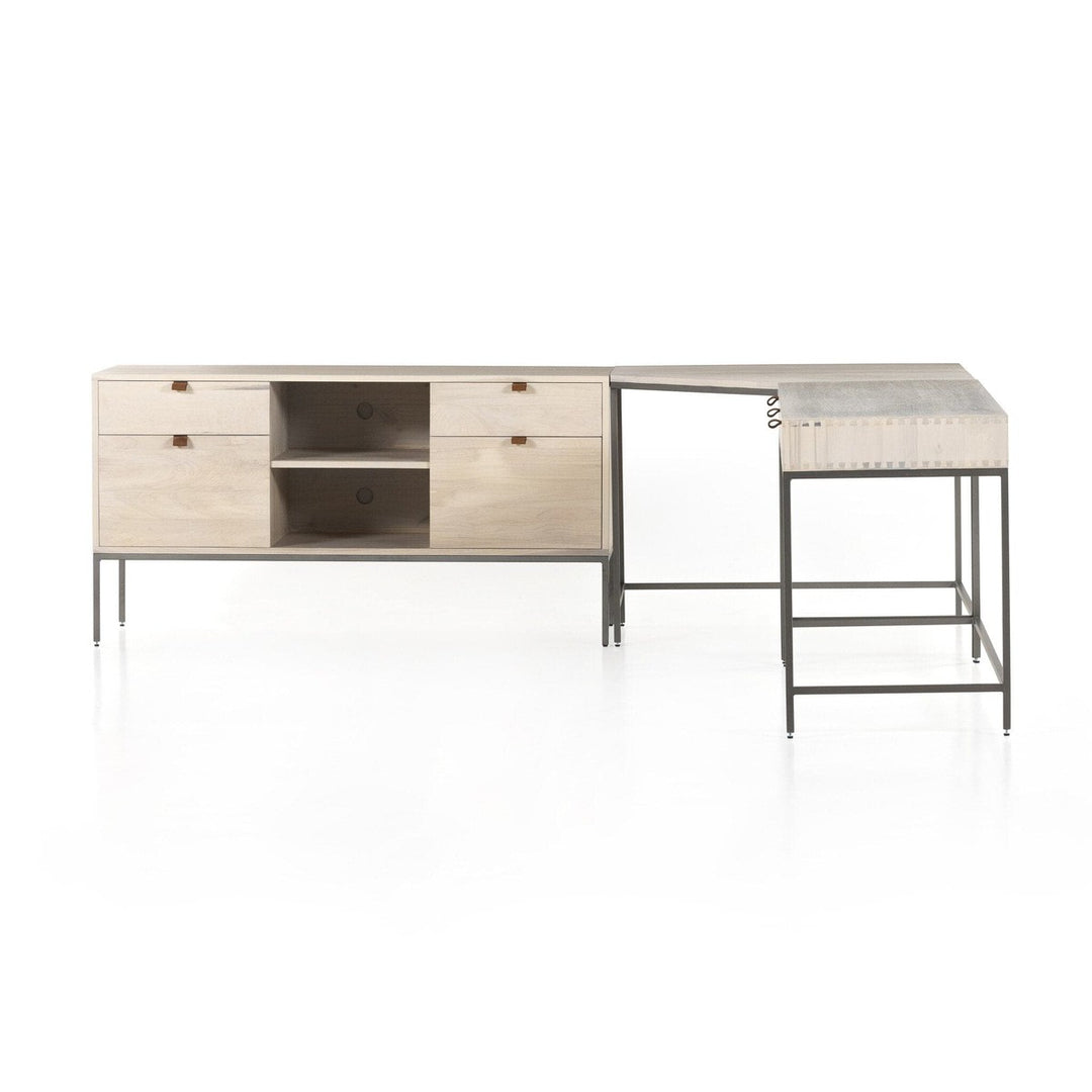 Troy Desk System - Dove Poplar