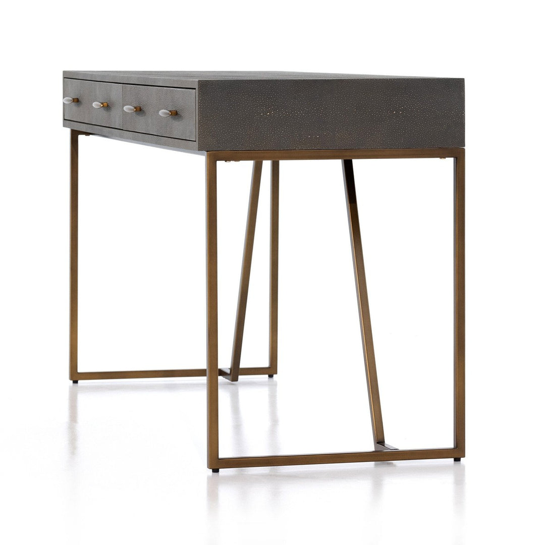 Sabrina Desk - Grey Shagreen