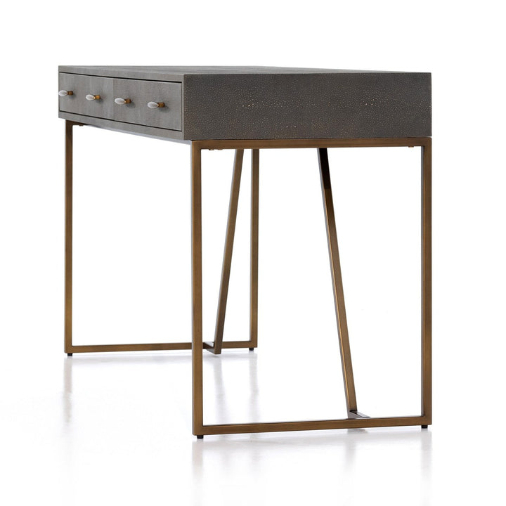 Sabrina Desk - Grey Shagreen