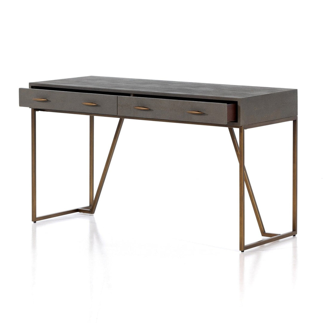 Sabrina Desk - Grey Shagreen